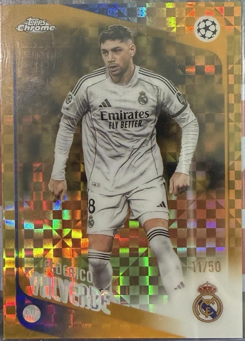 Federico Valverde [Gold Refractor] #65