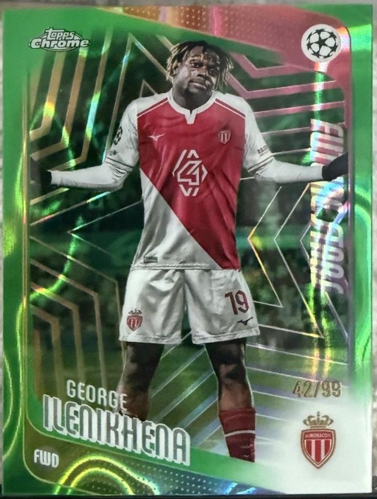 George Ilenikhena [Green X-Fractor] #129