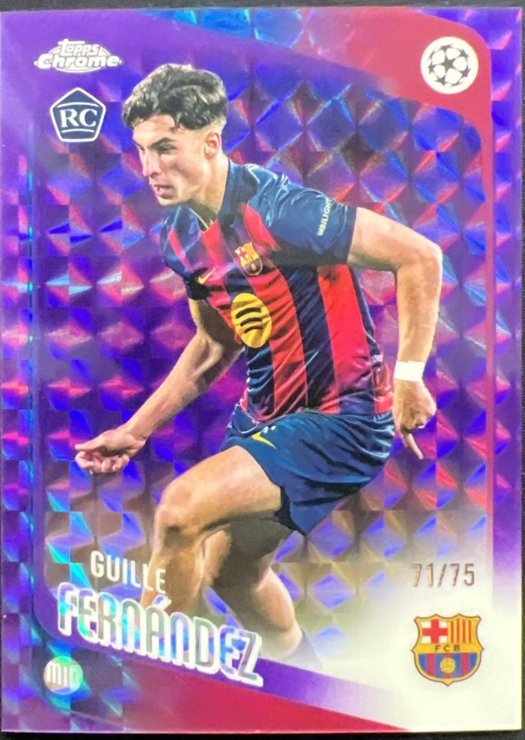 Guille Fernandez [Purple Refractor] #190