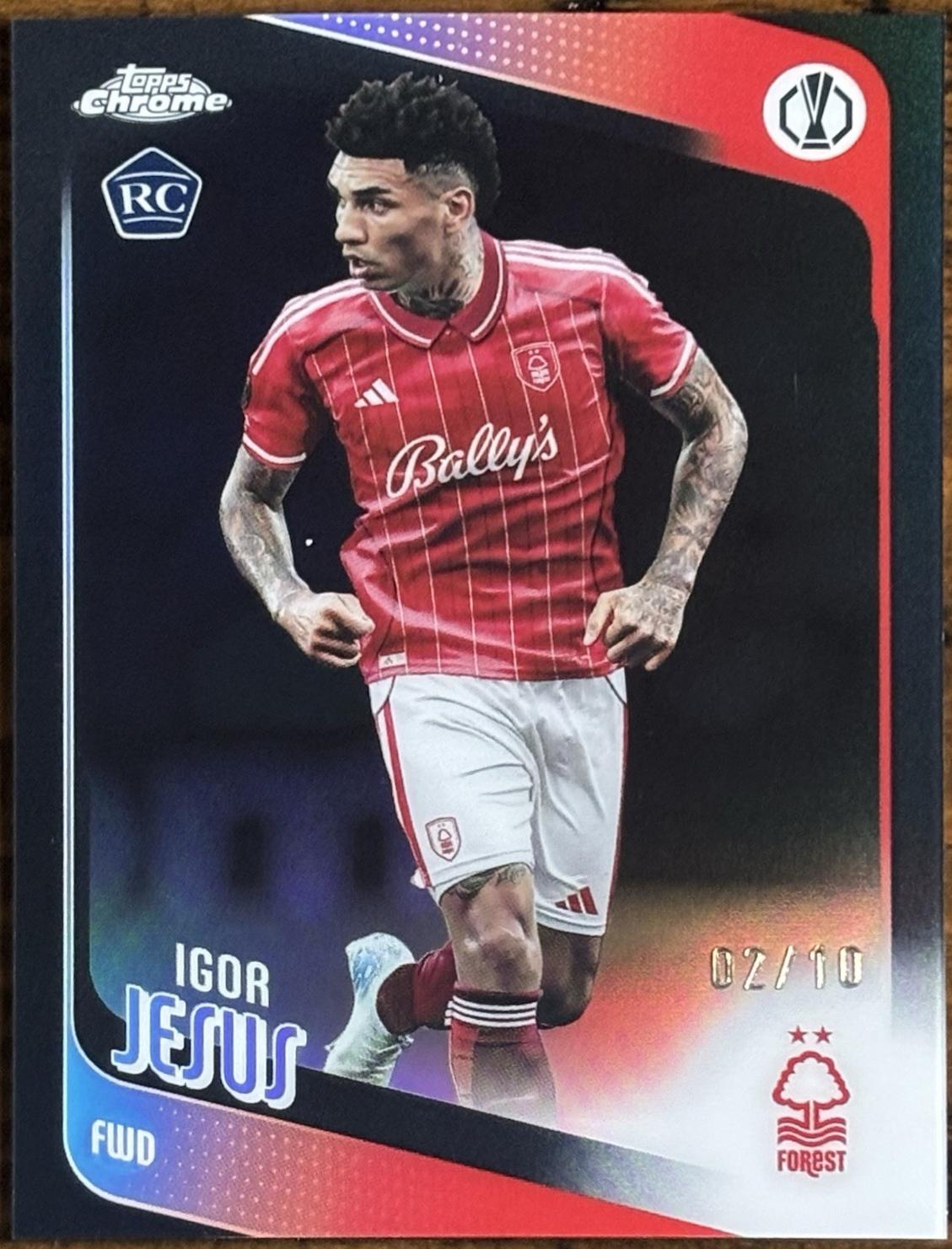 Igor Jesus [Black Refractor] #161