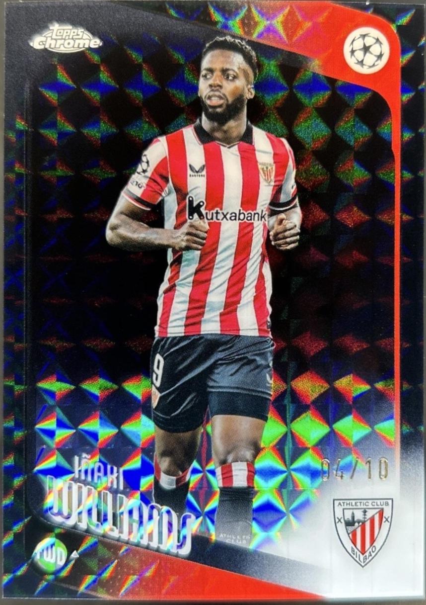 Inaki Williams [Black Geometric Refractor] #20