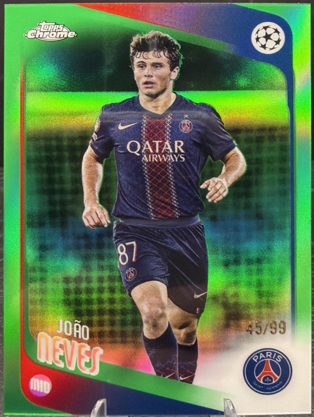 Joao Neves [Green Refractor] #14