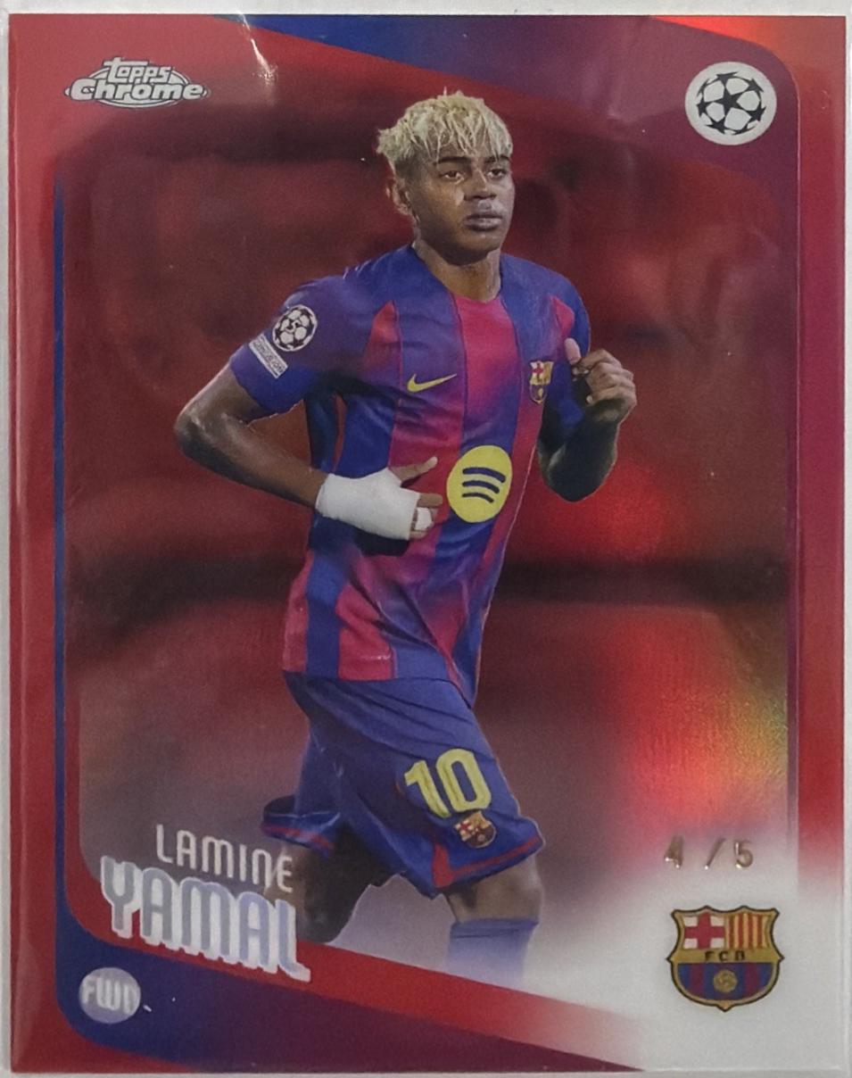 Lamine Yamal [Red Refractor] #10
