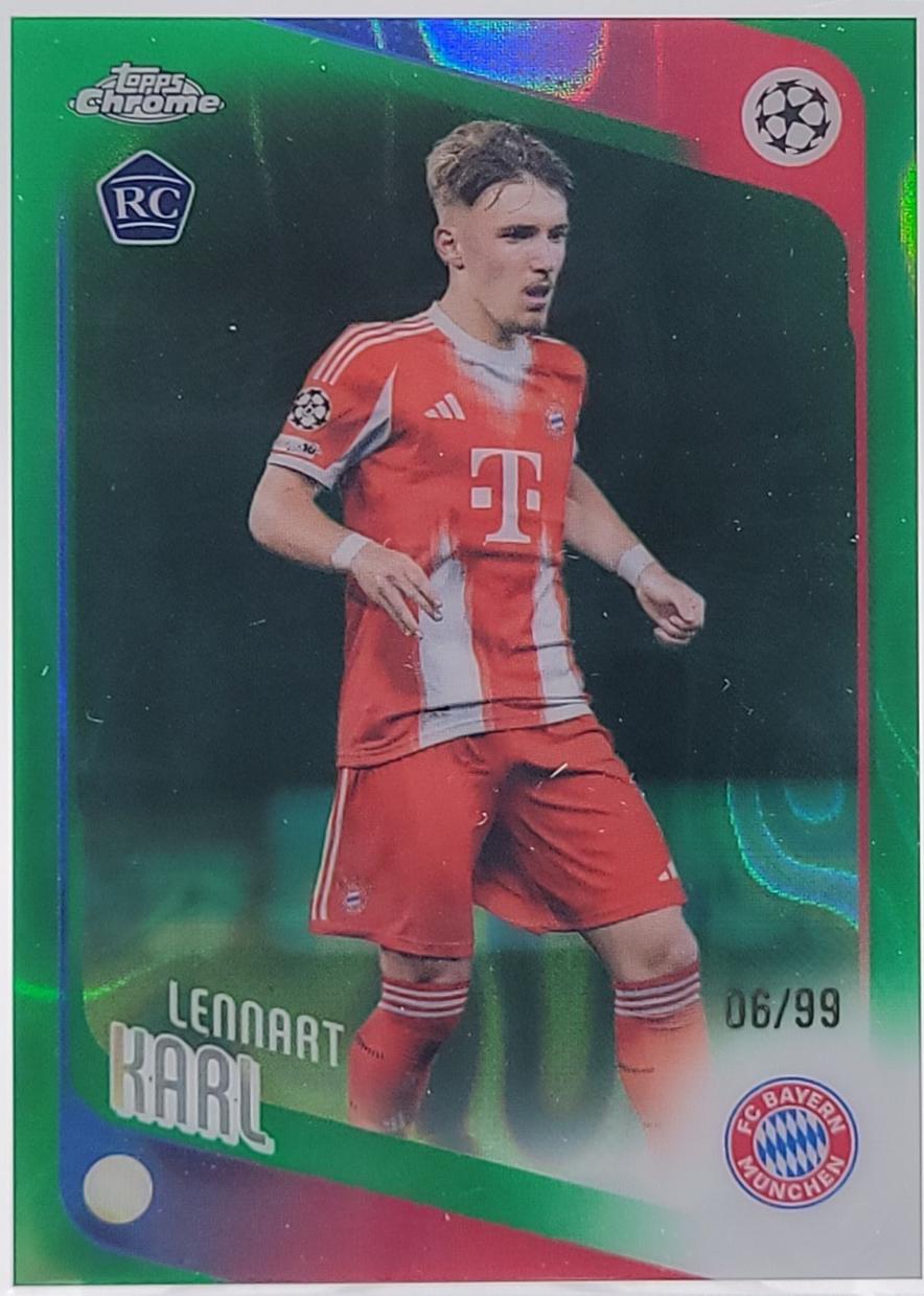 Lennart Karl [Green Lava Refractor] #187