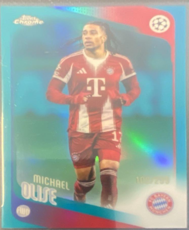 Michael Olise [Teal Refractor] #4