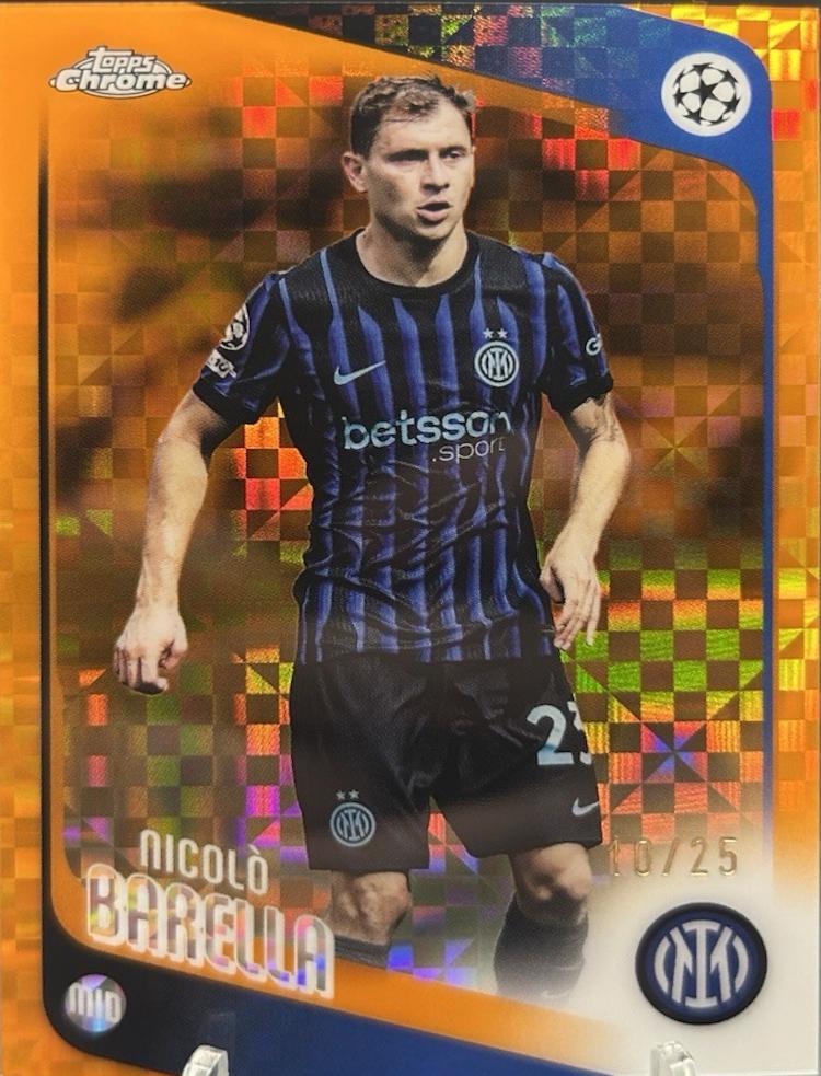 Nicolo Barella [Orange X-Fractor] #108