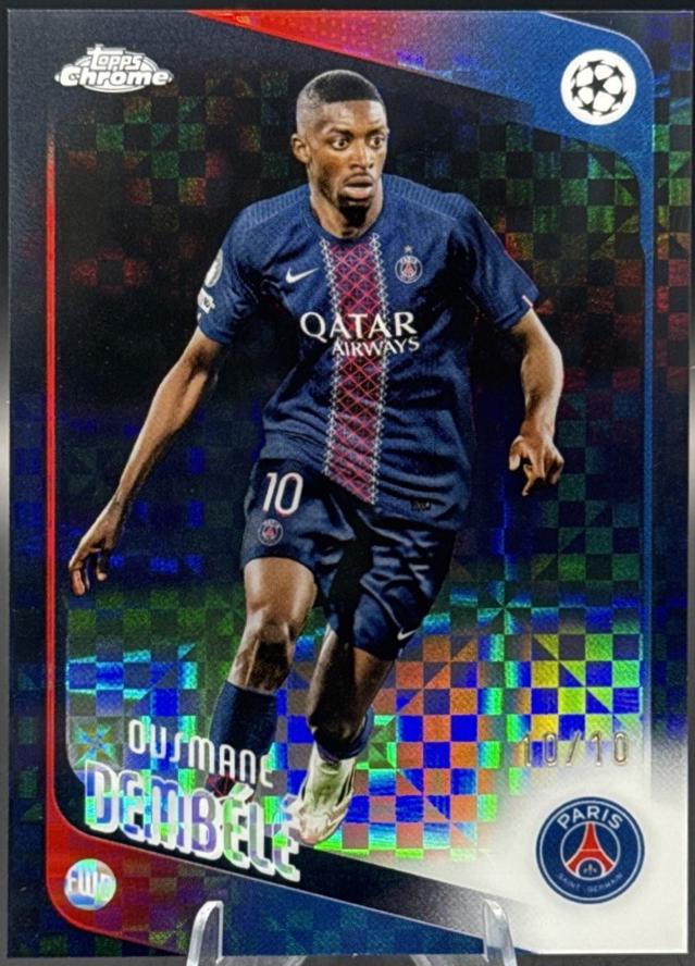 Ousmane Dembele [Black X-Fractor] #3