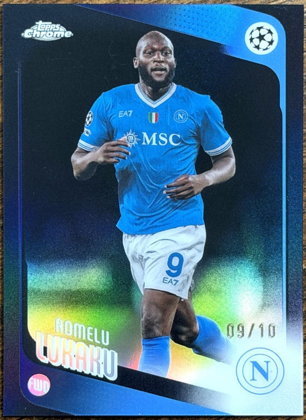 Romelu Lukaku [Black Refractor] #76