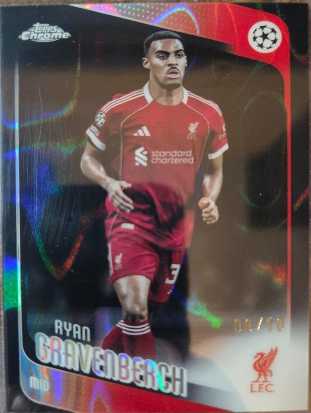 Ryan Gravenberch [Black Lava Refractor] #193