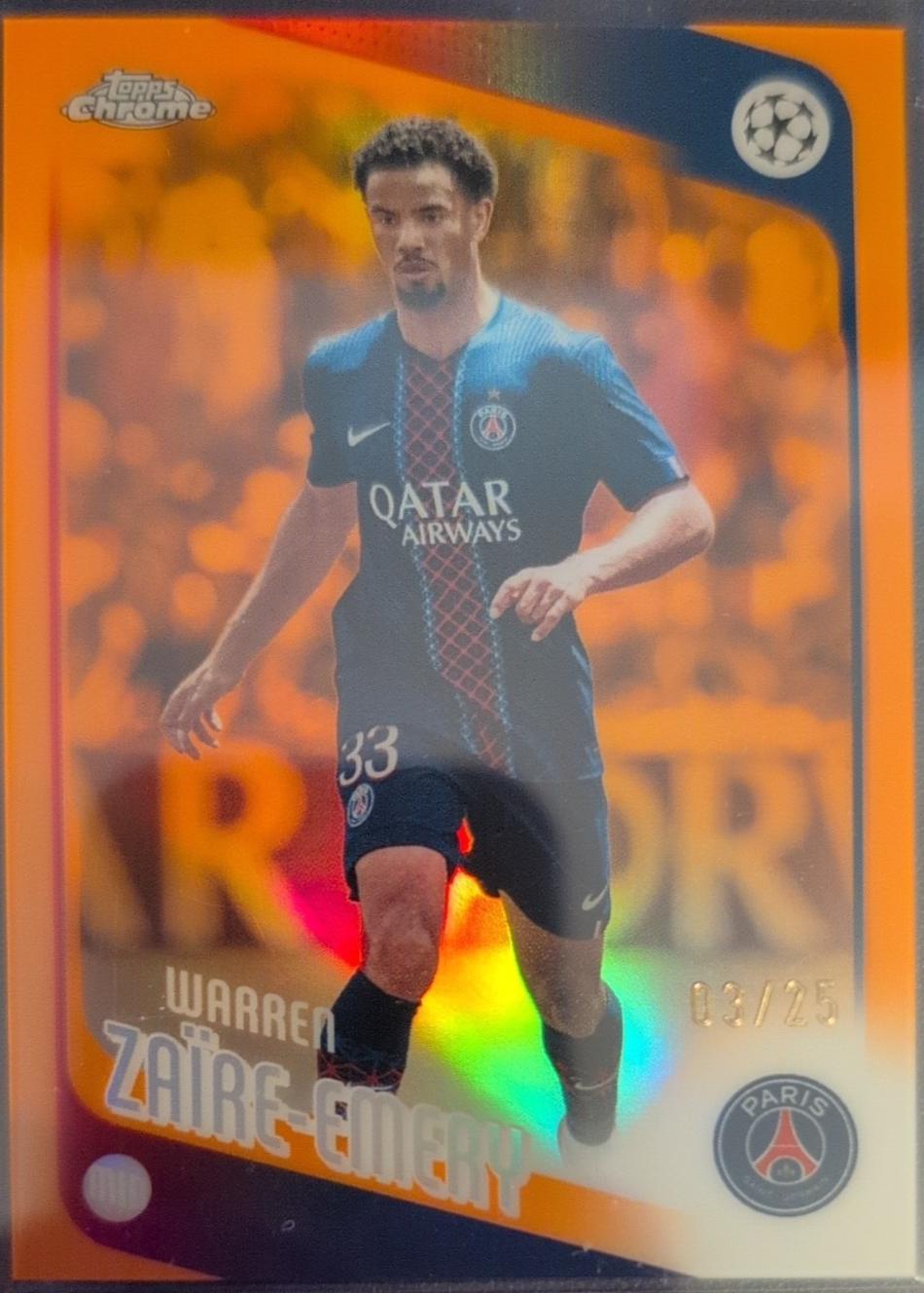 Warren Zaire-Emery [Orange Refractor] #170