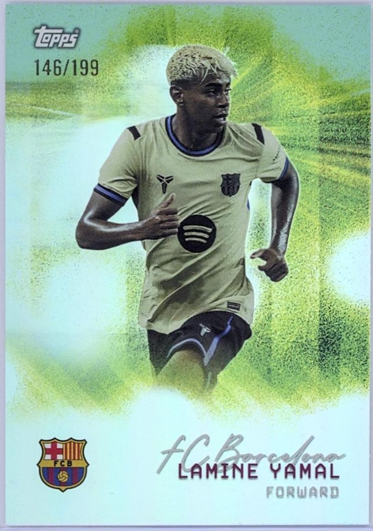 Lamine Yamal [Aqua Rainbow Foil] #26