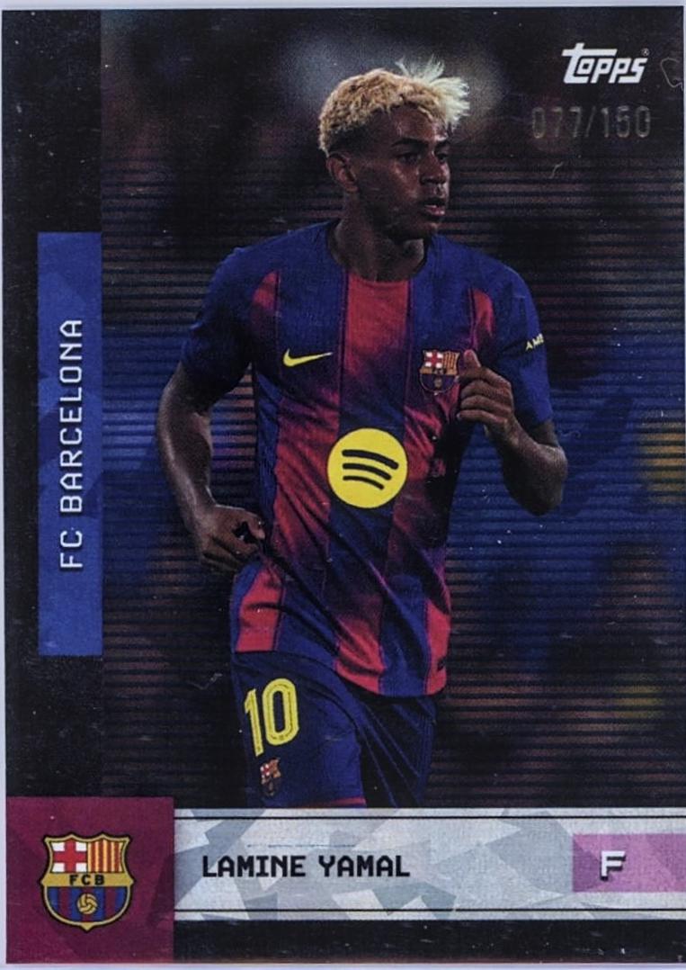 Lamine Yamal [Blue Icy Foil] #14