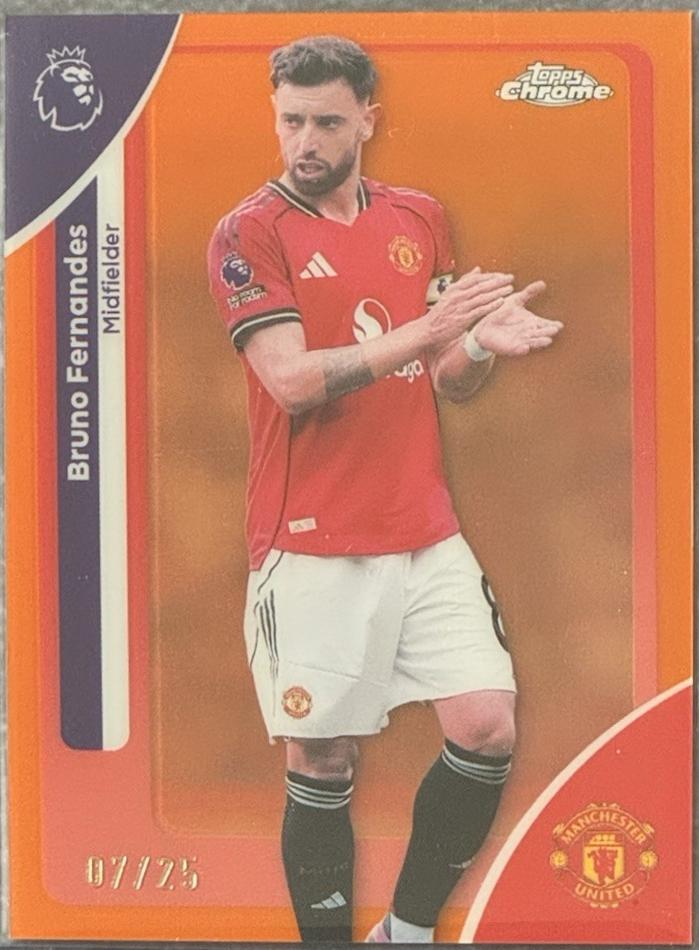 Bruno Fernandes [Orange Refractor] #135