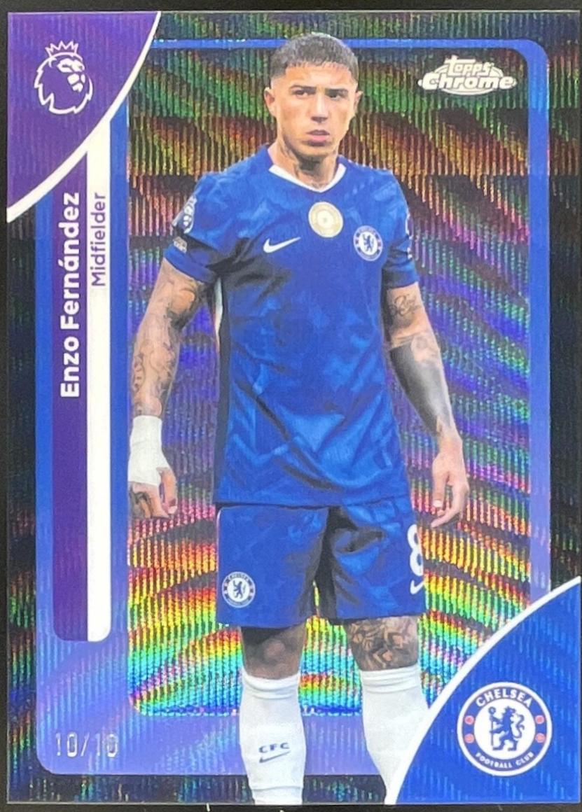 Enzo Fernandez [Black Wave Refractor] #66