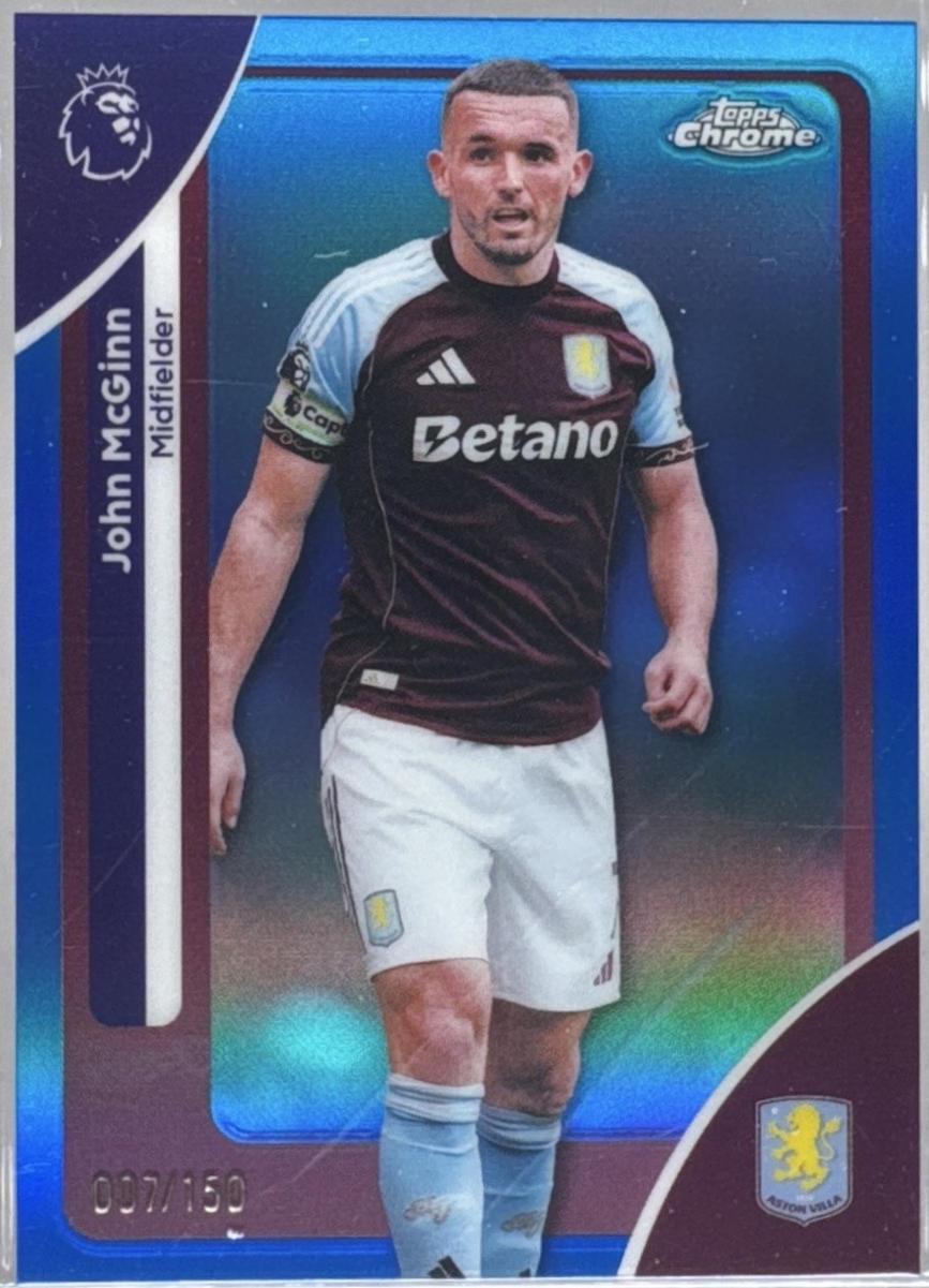 John McGinn [Blue Refractor] #26
