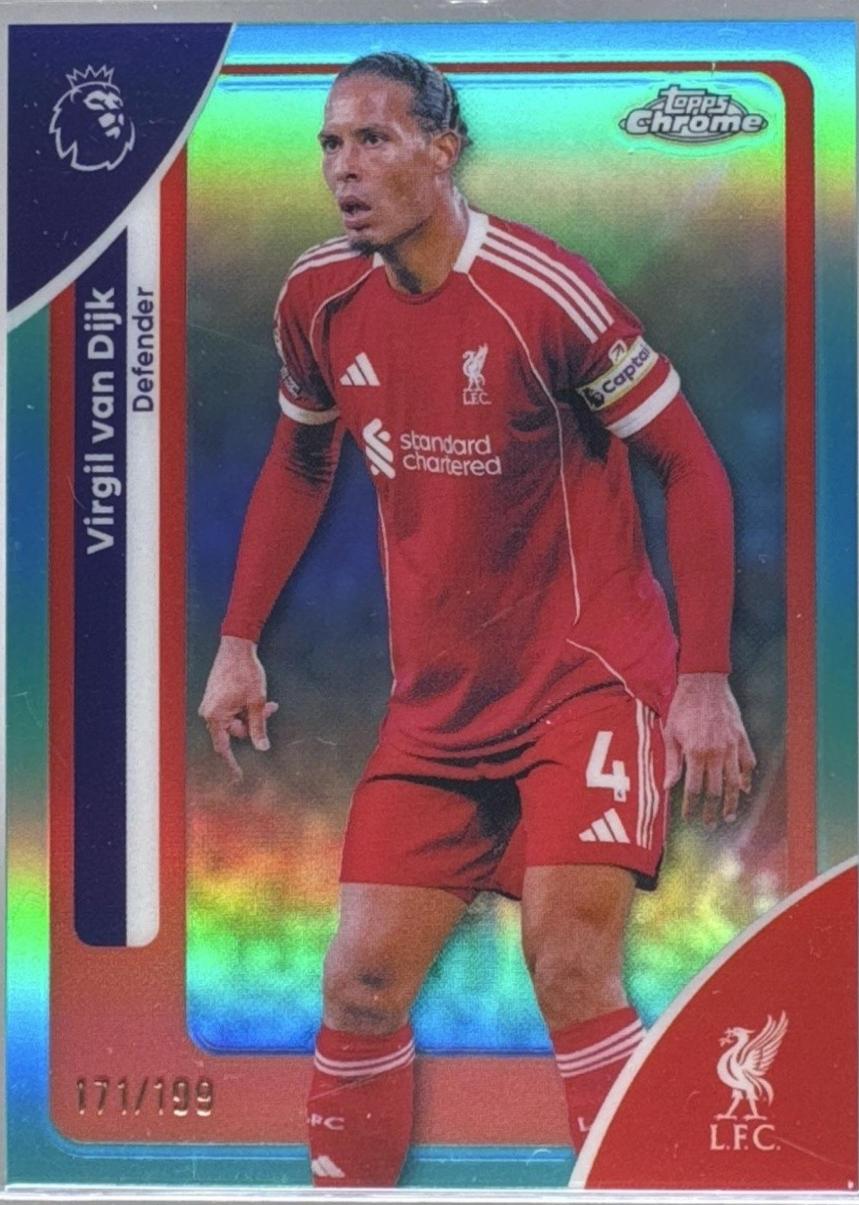 Virgil van Dijk [Aqua Refractor] #116