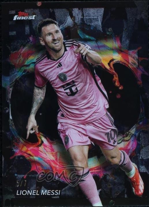 Lionel Messi [Black Refractor] #300
