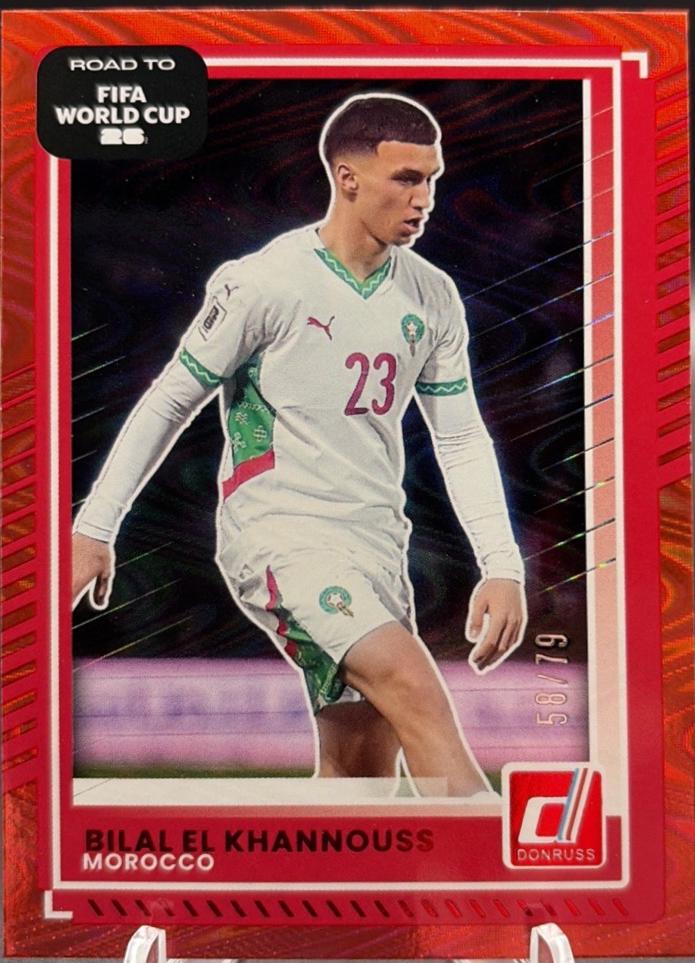 Bilal El Khannouss [Red Swirl] #97