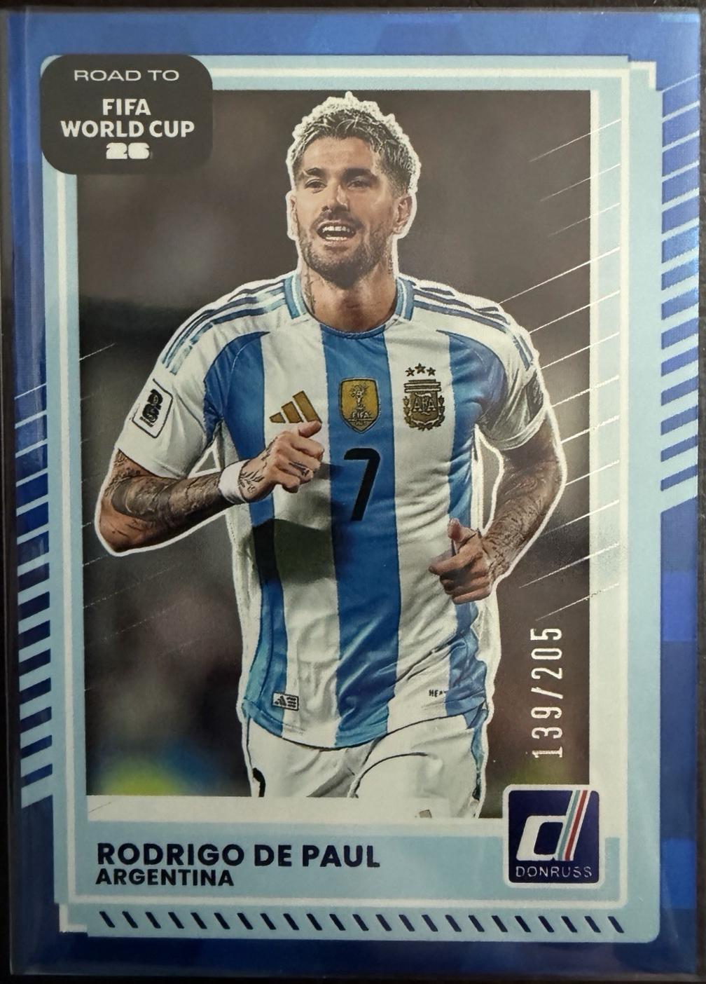 Rodrigo de Paul [Blue Cubic] #161