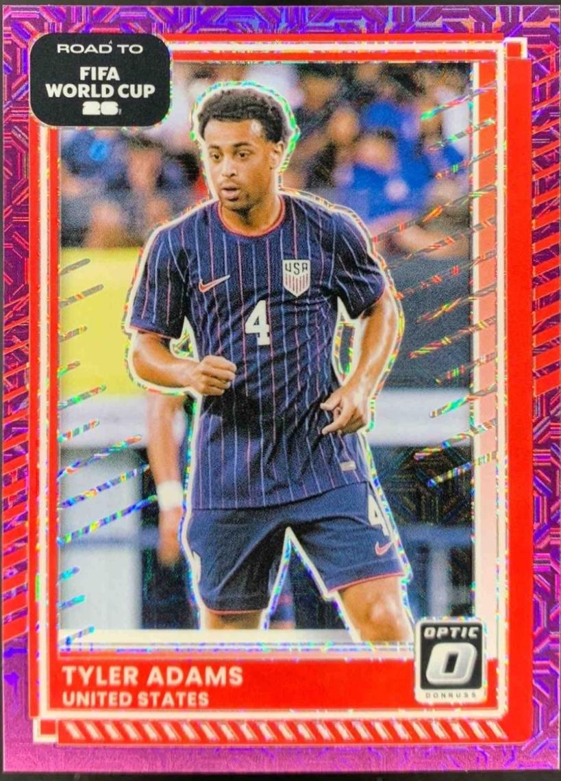 Tyler Adams [Purple Mojo Optic] #22