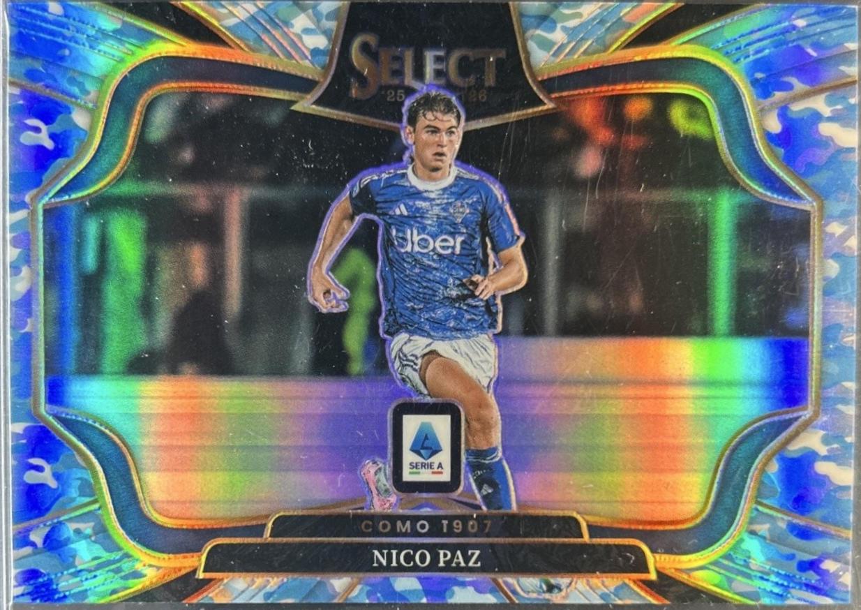 Nico Paz [Winter Camo] #49