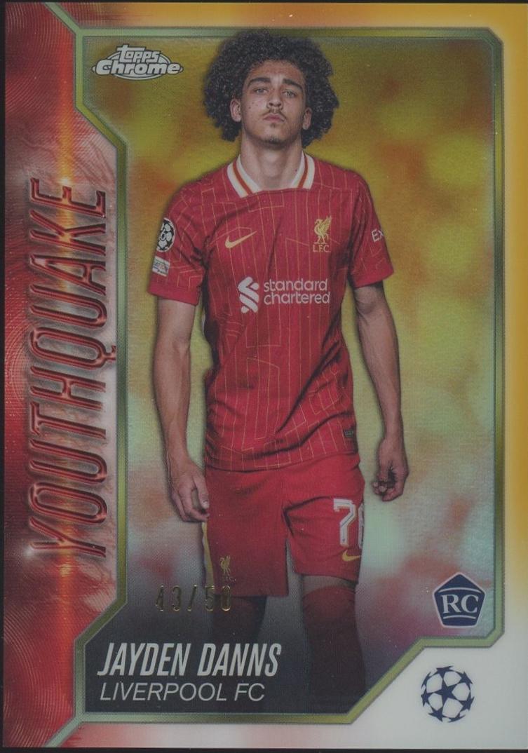Jayden Danns [Gold Refractor] #YQ-15