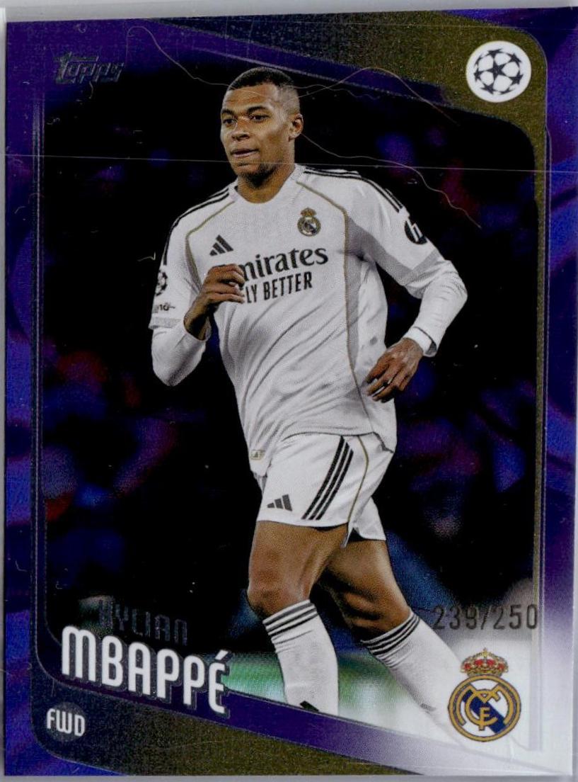 Kylian Mbappe [Purple Raindrops] #112