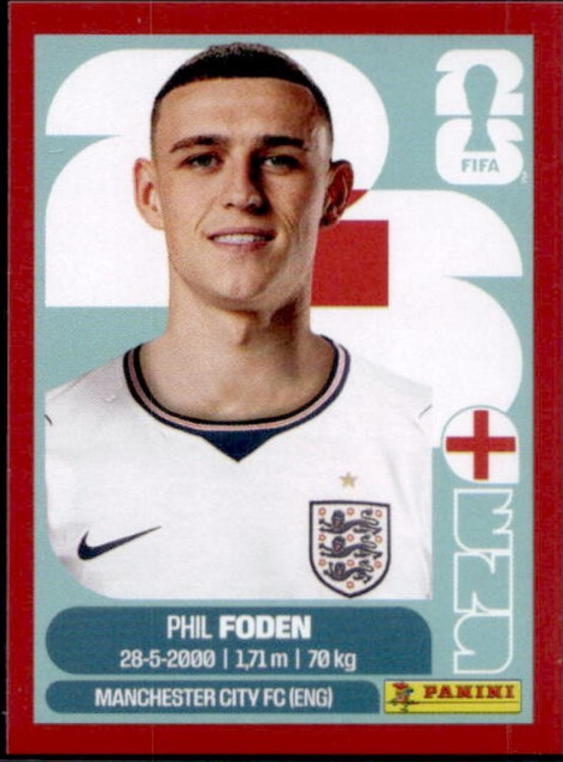 Phil Foden [Red] #ENG16