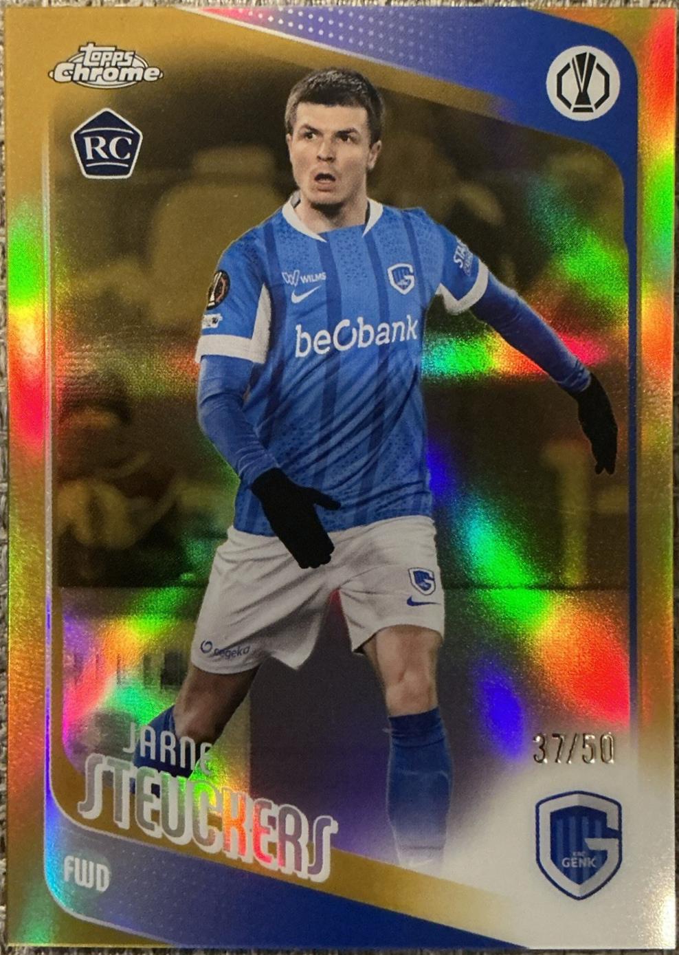 Jarne Steuckers [Gold Refractor] #126