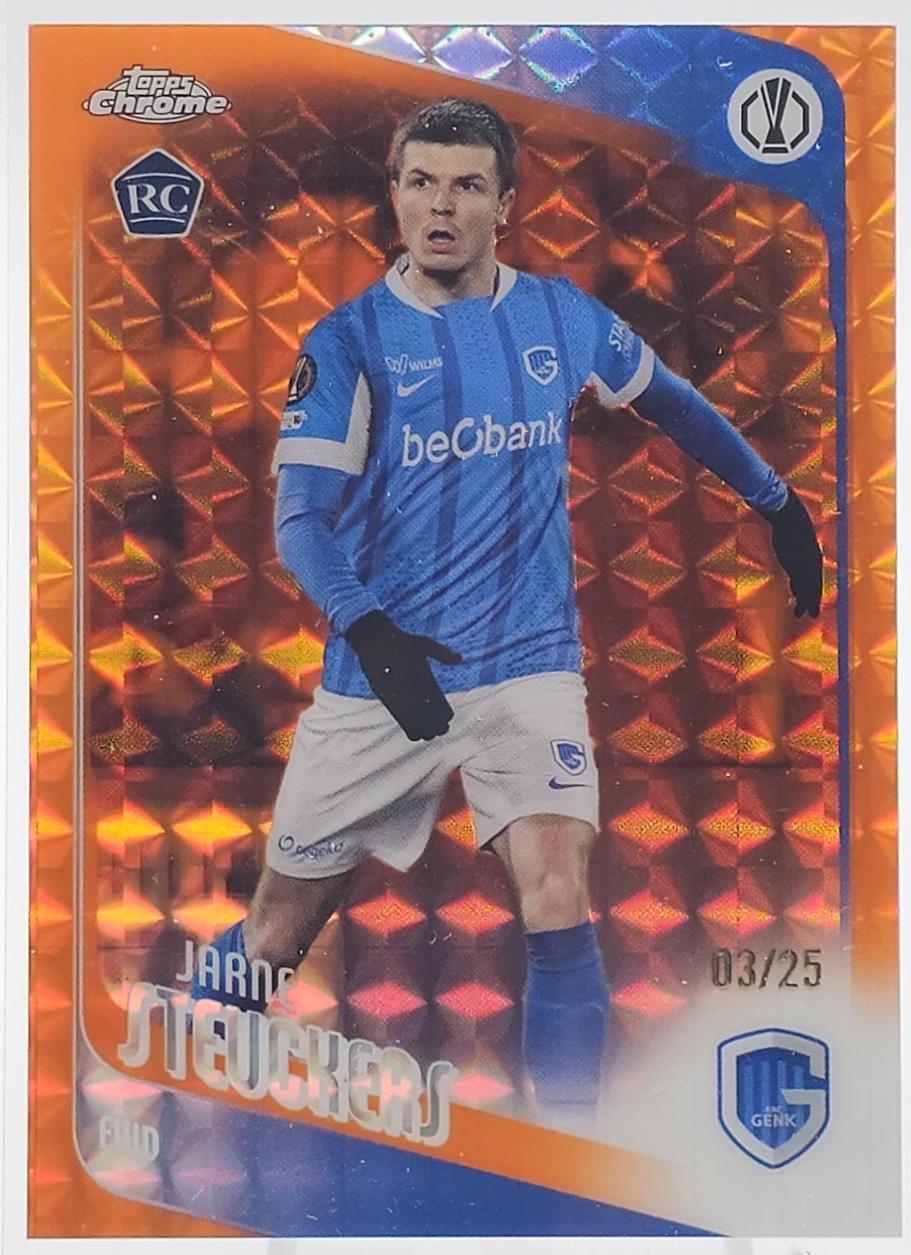 Jarne Steuckers [Orange Geometric Refractor] #126