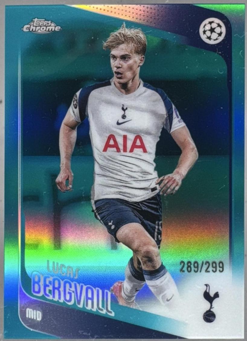 Lucas Bergvall [Teal Refractor] #121