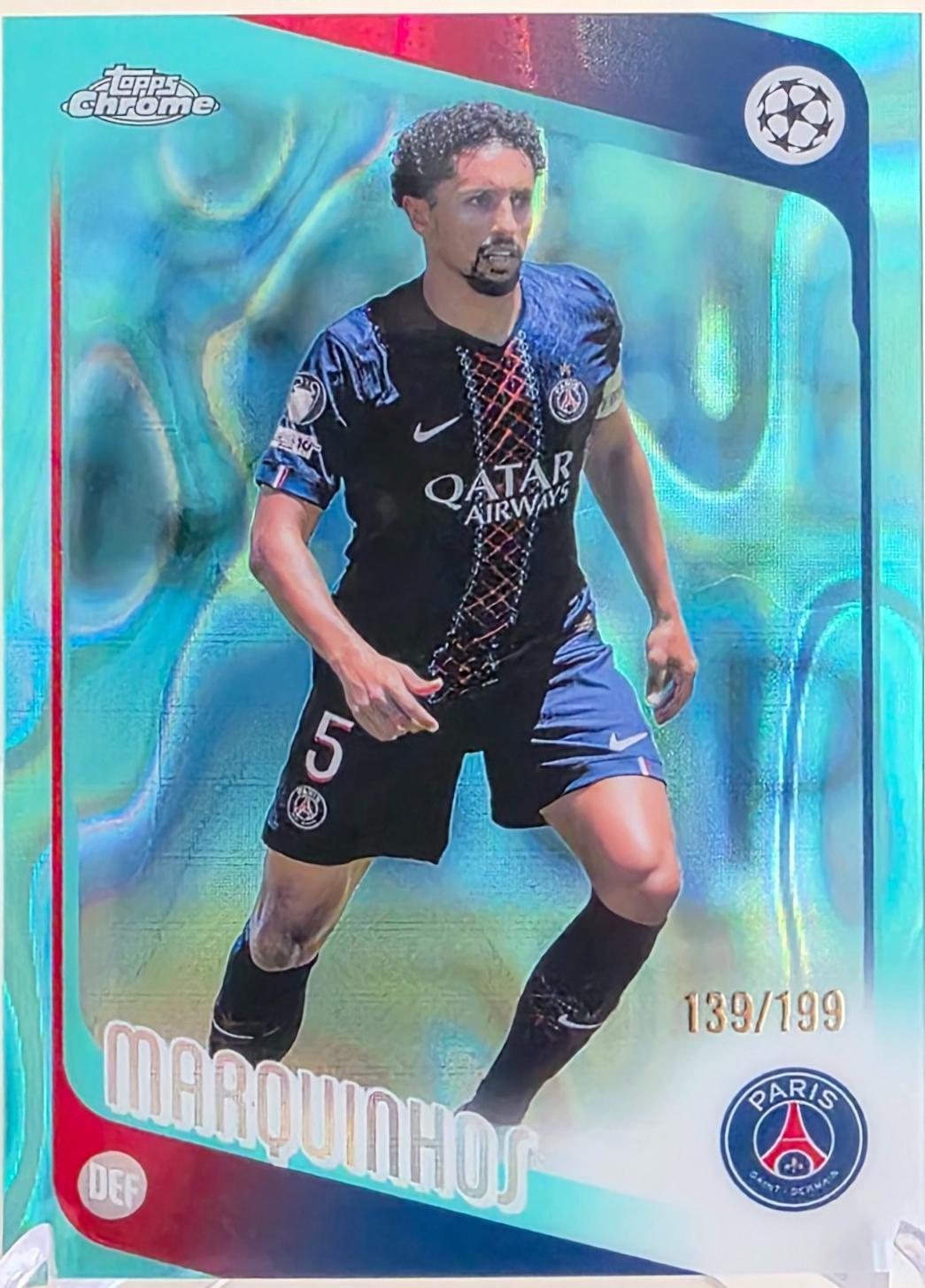 Marquinhos [Aqua Lava Refractor] #92