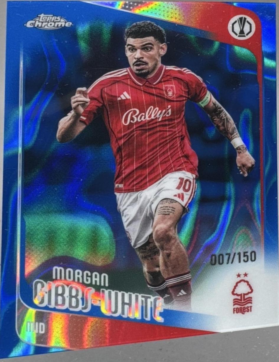 Morgan Gibbs-White [Blue Lava Refractor] #53