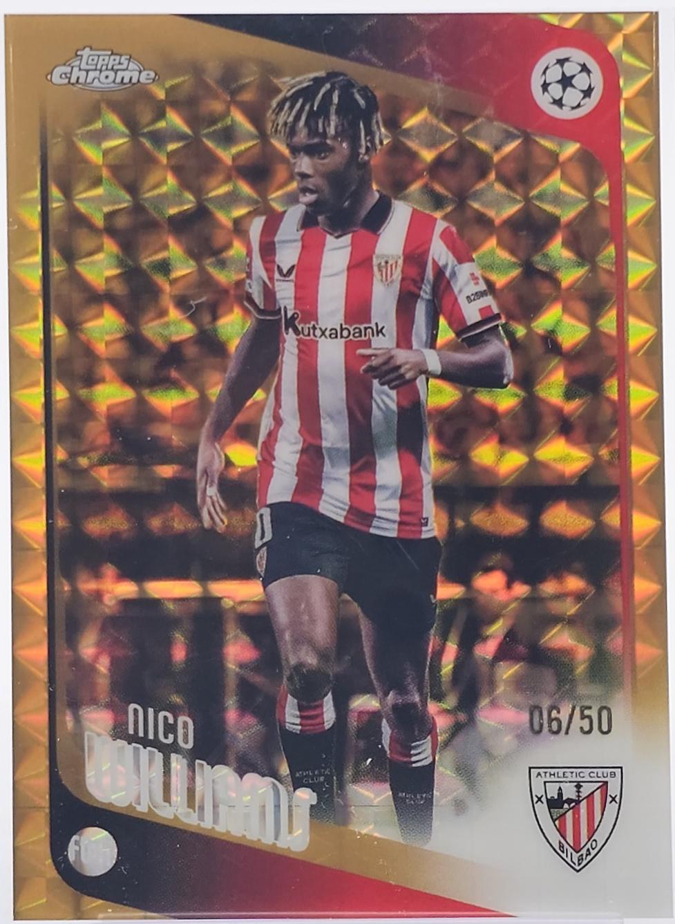 Nico Williams [Gold Geometric Refractor] #38