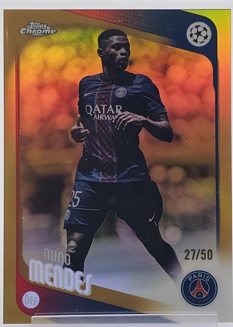 Nuno Mendes [Gold Refractor] #69