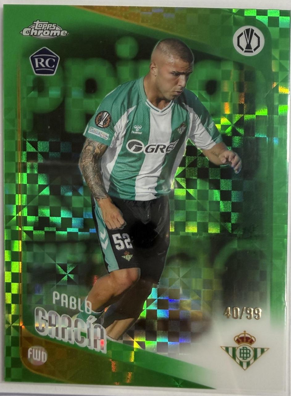 Pablo Garcia [Green X-Fractor] #174