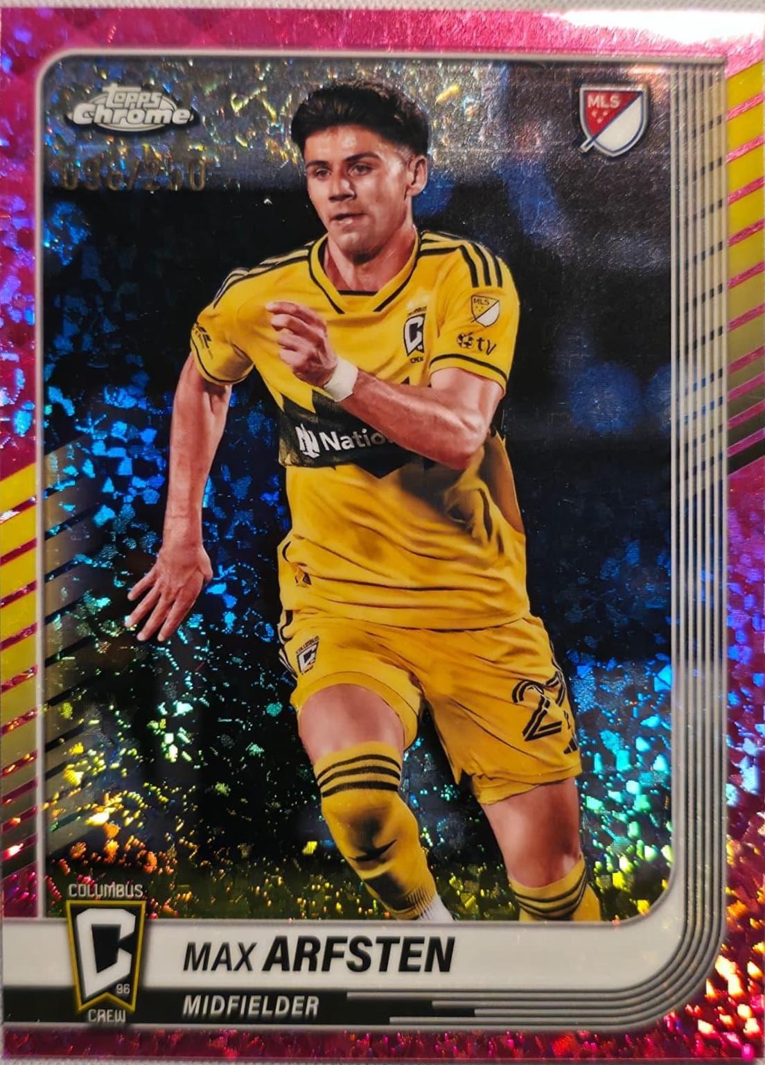 Max Arfsten [Pink Mini-Diamonds Refractor] #147