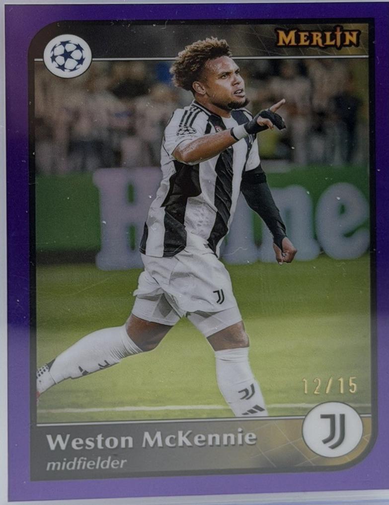 Weston McKennie [Purple Refractor] #175