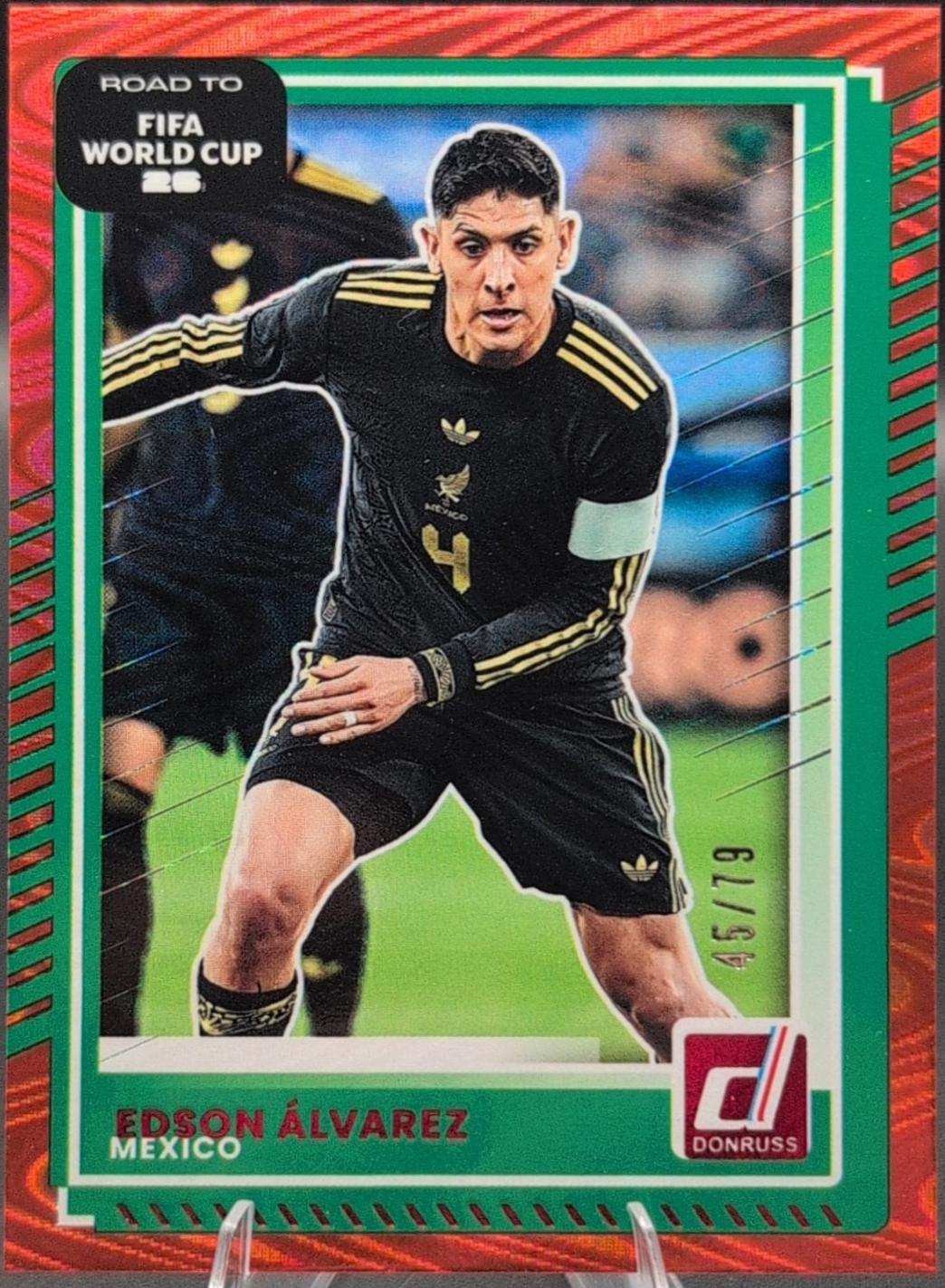 Edson Alvarez [Red Swirl] #76