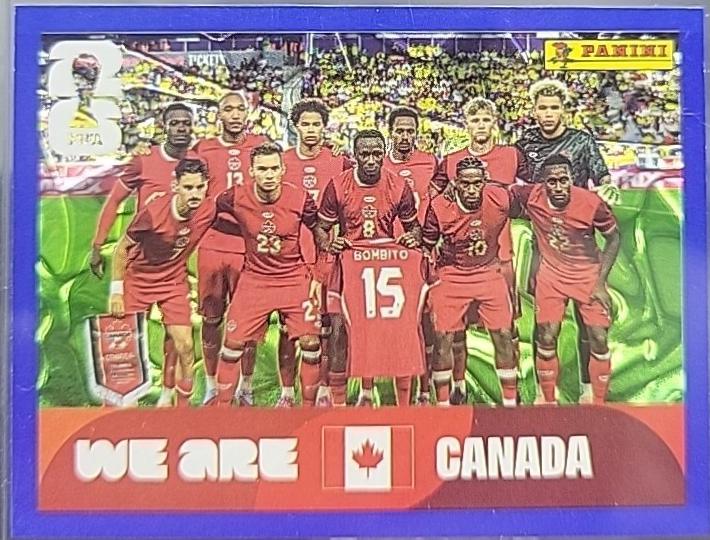 Canada Team [Blue Crumple] #CAN13
