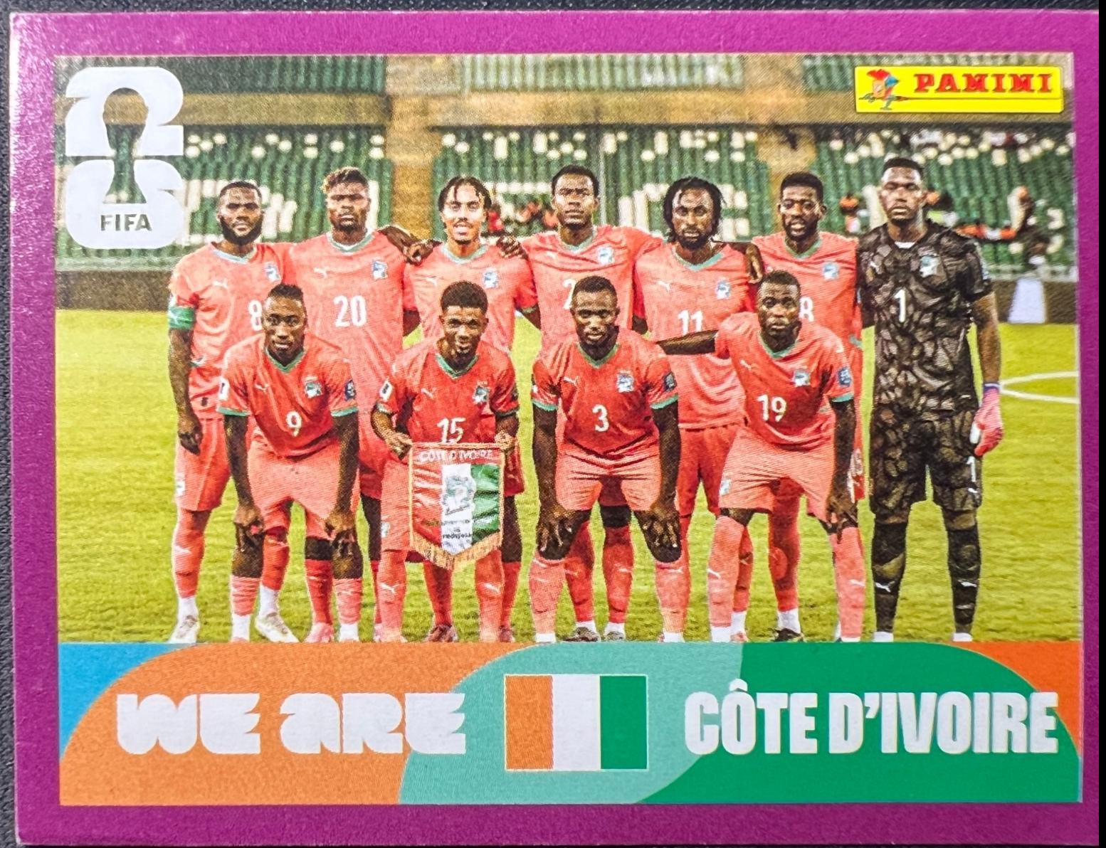 Ivory Coast Team [Purple] #CIV13