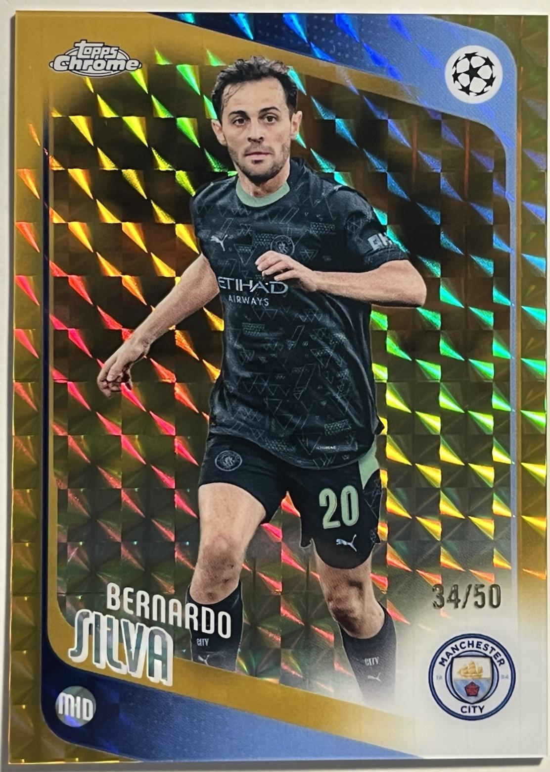 Bernardo Silva [Gold Geometric Refractor] #2