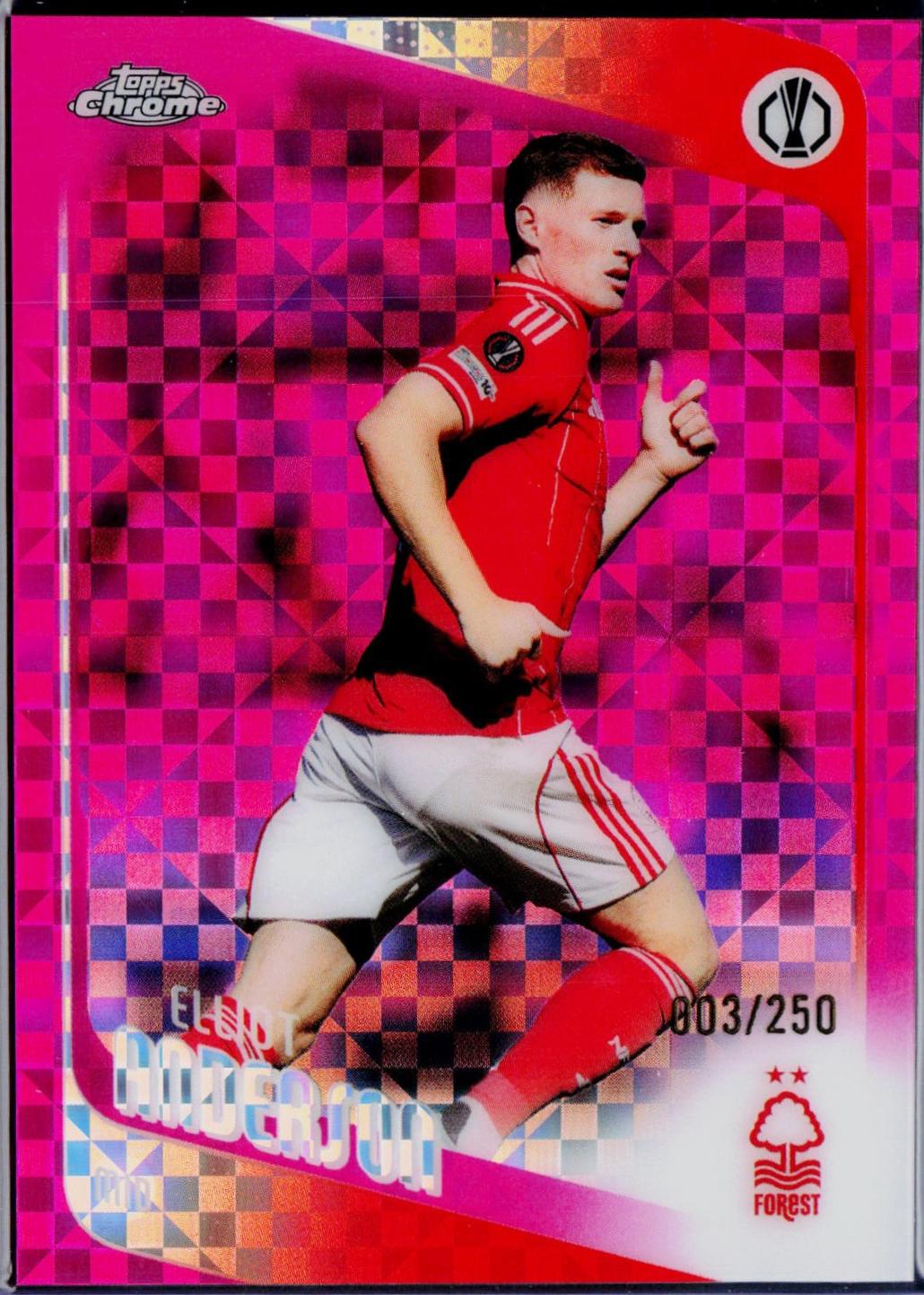 Elliot Anderson [Pink X-Fractor] #96
