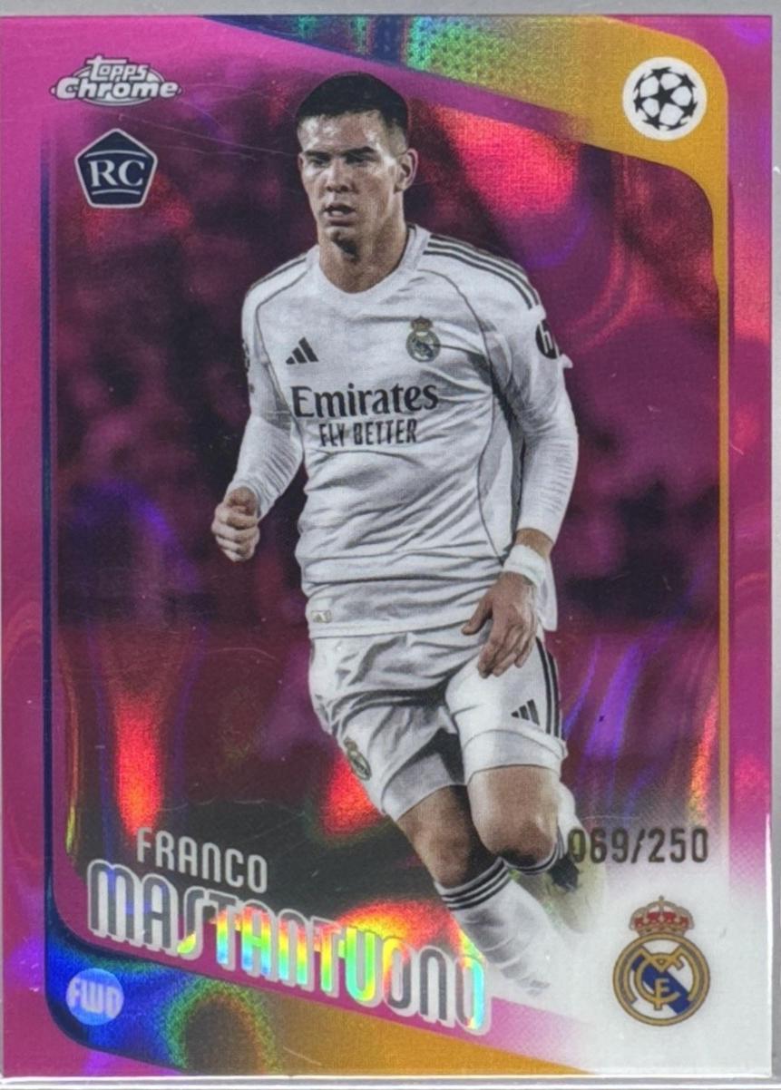 Franco Mastantuono [Pink Lava Refractor] #172