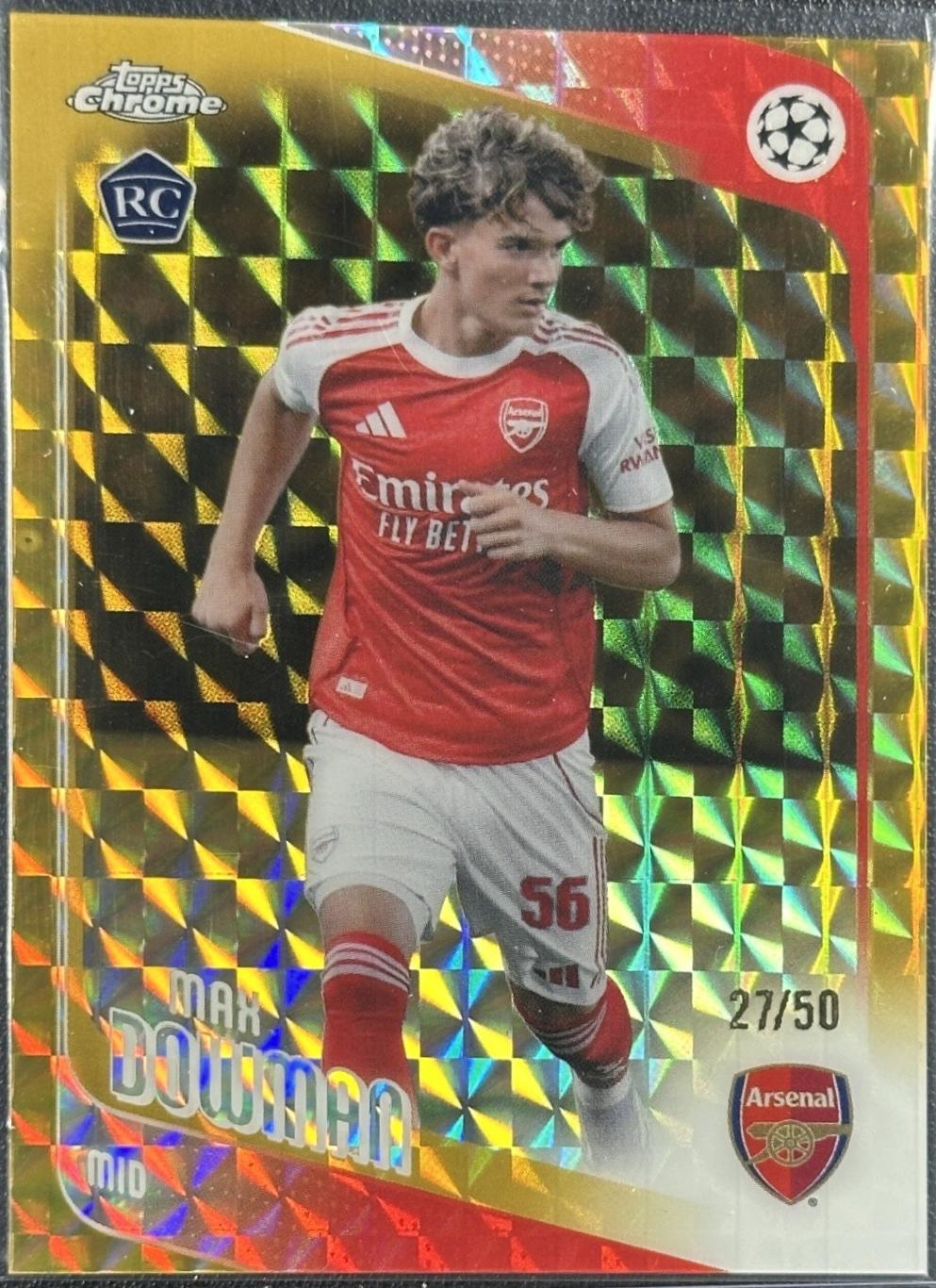 Max Dowman [Gold Geometric Refractor] #57