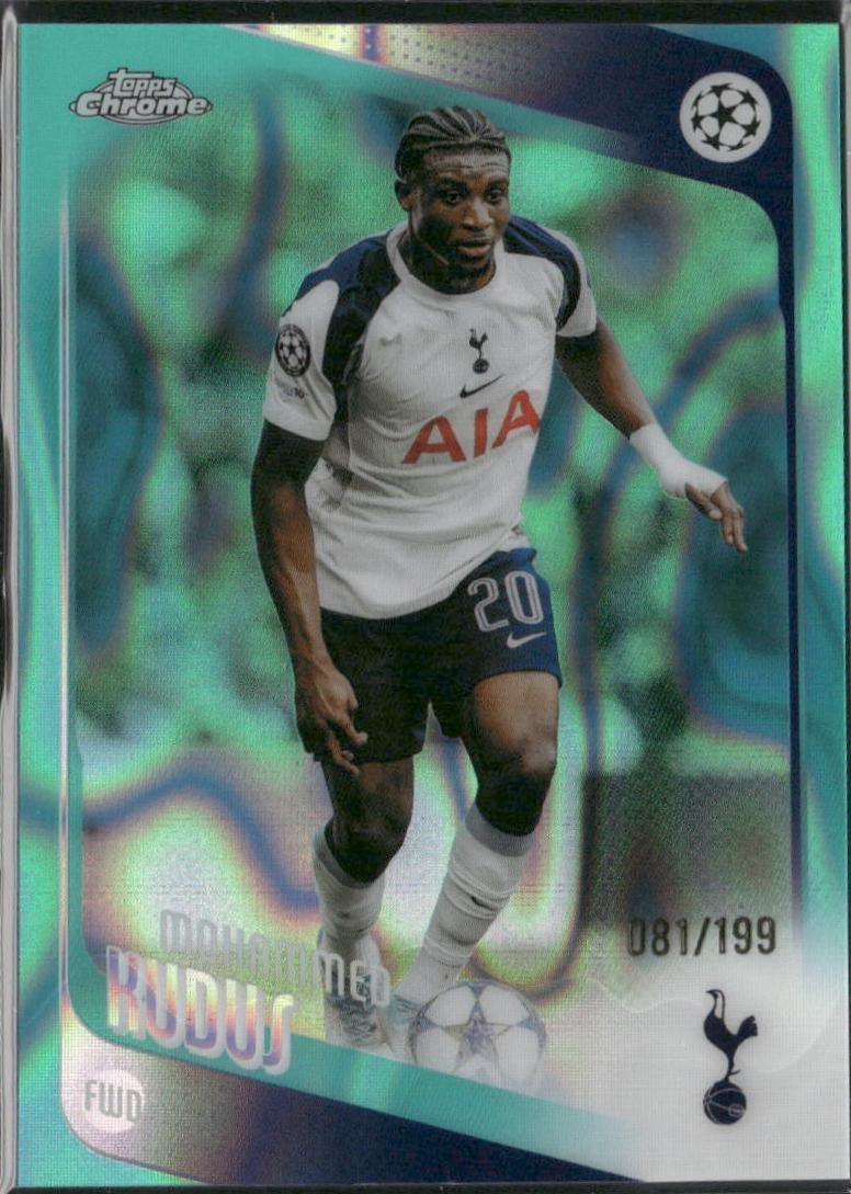 Mohammed Kudus [Aqua Lava Refractor] #89