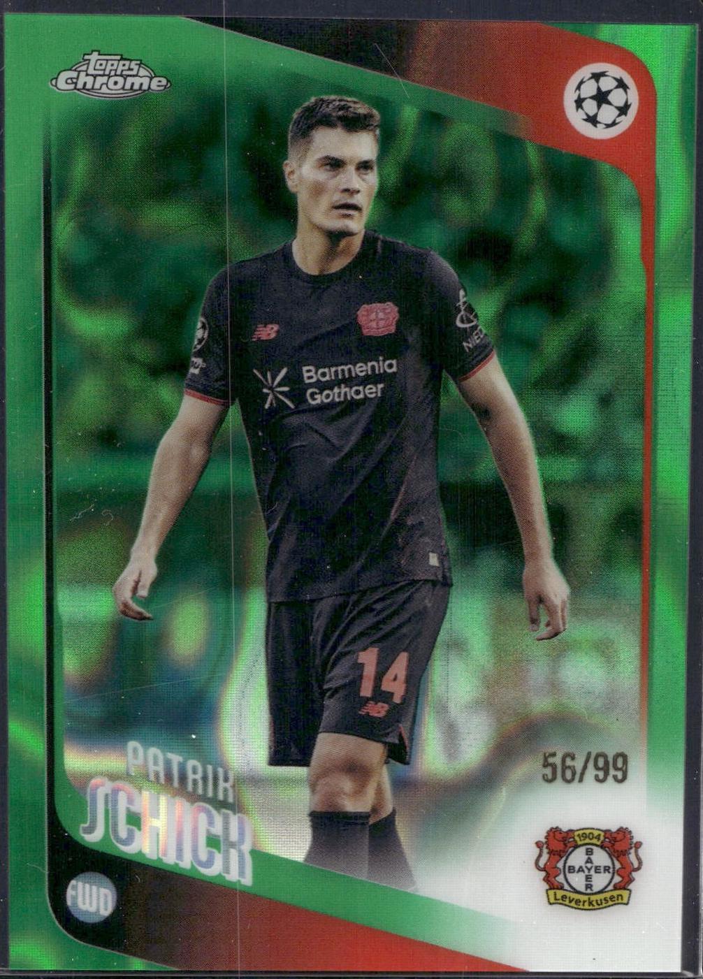 Patrik Schick [Green Lava Refractor] #153