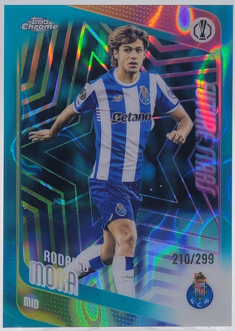 Rodrigo Mora [Teal Lava Refractor] #83
