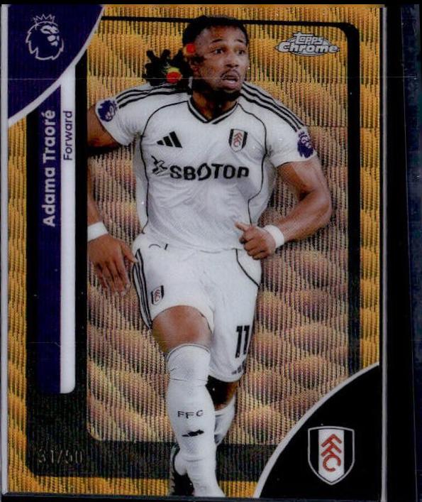 Adama Traore [Gold Wave Refractor] #96