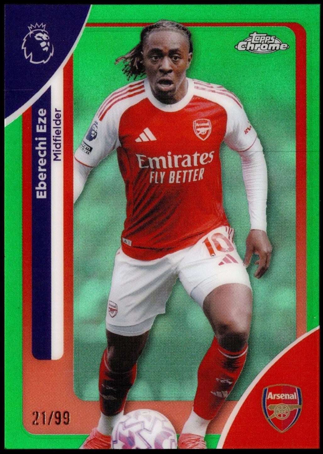 Eberechi Eze [Green Refractor] #11